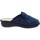 Zapatos Mujer Pantuflas Valleverde VV-37206 Azul