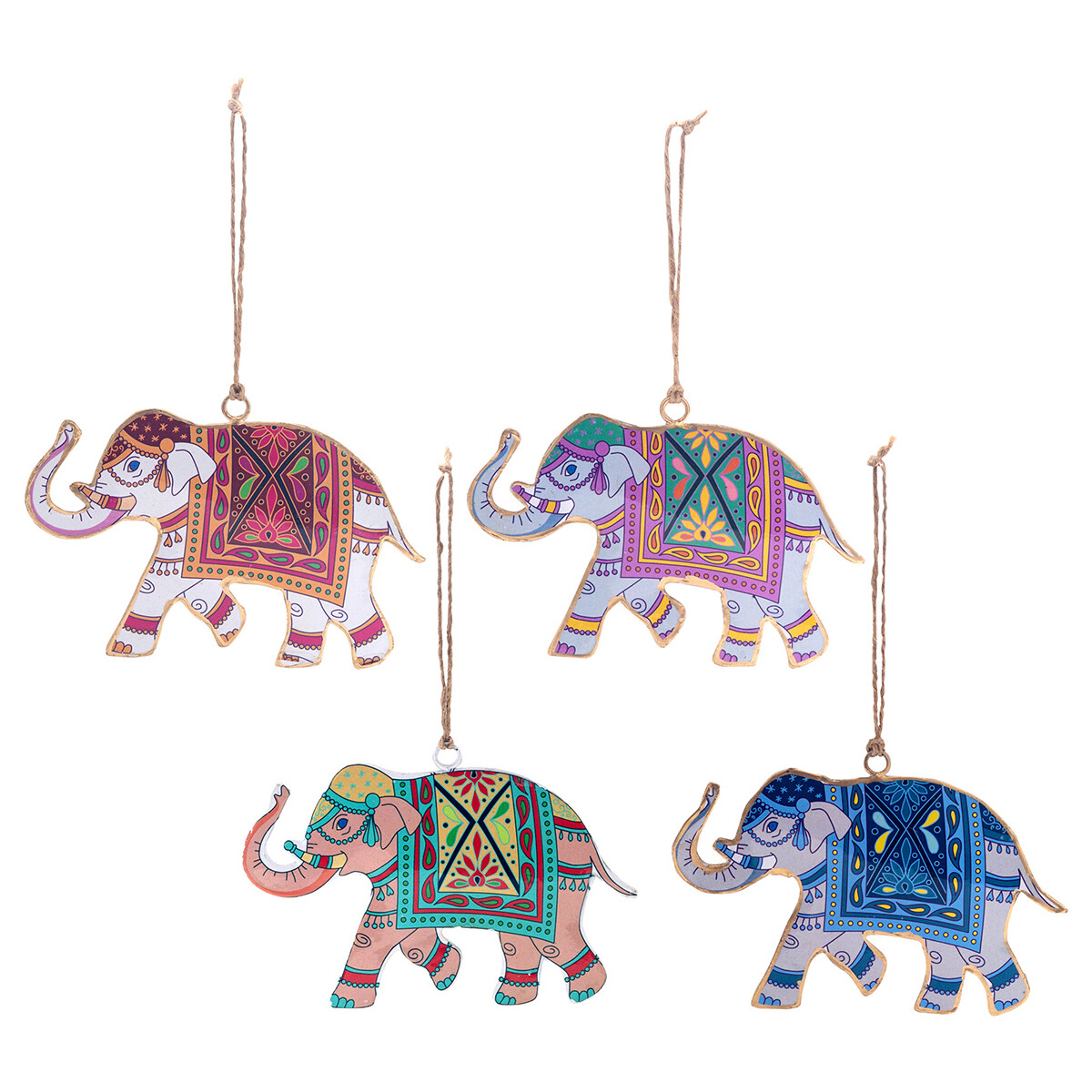 Relojes & Joyas Colgante Signes Grimalt Colgante elefante 4 U Multicolor