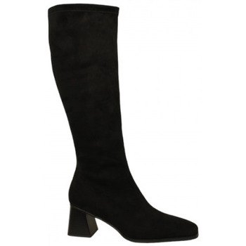 Zapatos Mujer Botas Noholita bota licra elastica con punta cuadrada tacon suela 5cm Negro