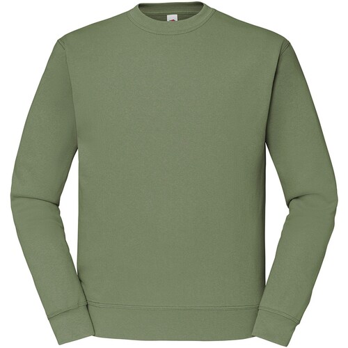 textil Hombre Sudaderas Fruit Of The Loom Classic Verde