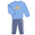 textil Niño Conjuntos chándal Adidas Sportswear I BOS LOGO JOG Azul / Amarillo
