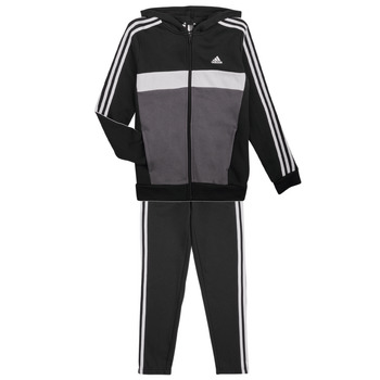 textil Niño Conjuntos chándal Adidas Sportswear J 3S TIB FL TS Negro / Gris