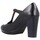 Zapatos Mujer Zapatos de tacón Patricia Miller Zapatos Vestir Tira T Mujer de  5484 Negro
