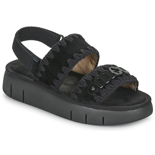 Zapatos Mujer Sandalias Mou MU.SW531001A Negro