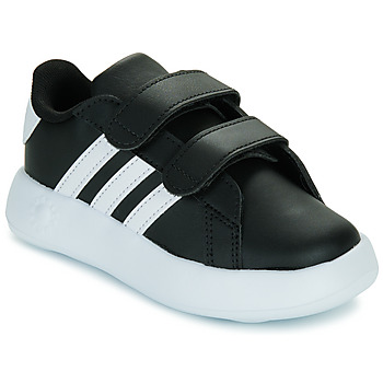 Zapatos Niños Zapatillas bajas Adidas Sportswear GRAND COURT 2.0 CF I Negro / Blanco