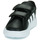 Zapatos Niños Zapatillas bajas Adidas Sportswear GRAND COURT 2.0 CF I Negro / Blanco