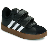 Zapatos Niños Zapatillas bajas Adidas Sportswear VL COURT 3.0 CF I Negro / Gum