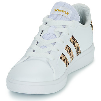 Adidas Sportswear GRAND COURT 2.0 K Blanco / Leopardo