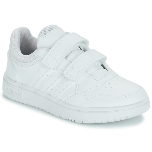 Zapatos Niños Zapatillas bajas Adidas Sportswear HOOPS 3.0 CF C Blanco