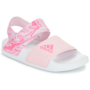 Adidas Sportswear ADILETTE SANDAL K Rosa / Blanco