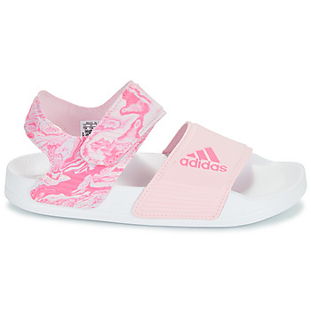Adidas Sportswear ADILETTE SANDAL K Rosa / Blanco