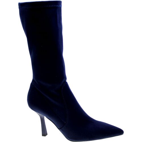 Zapatos Mujer Botines Joy Wendel Stivaletto Tronchetto Donna Blue 397 Azul