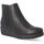 Zapatos Mujer Botines Hispaflex 23215 Negro