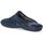 Zapatos Hombre Pantuflas DeValverde 3523 Azul