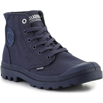 Zapatos Hombre Zapatillas altas Palladium Mono Chrome 73089-458-M Mood Indigo Azul
