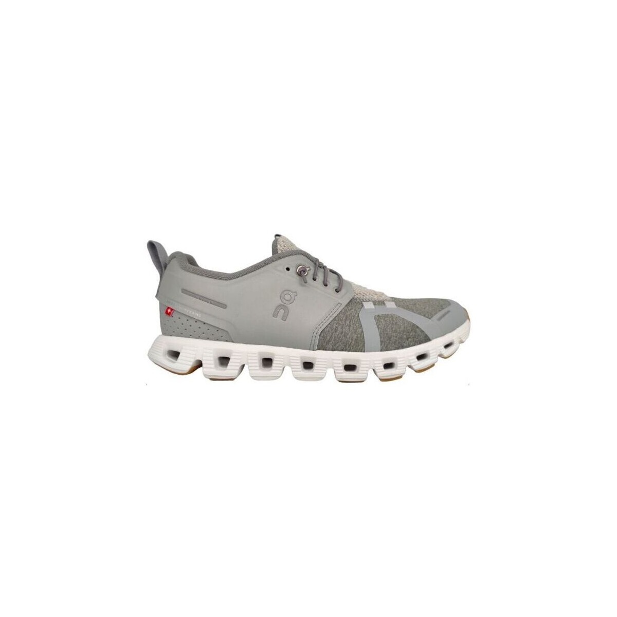 Zapatos Mujer Deportivas Moda On Running Zapatillas Cloud 5 Terry Mujer Glacier/White Gris