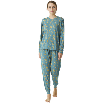 textil Mujer Pijama J&j Brothers JJBDP0600 Azul