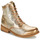 Zapatos Mujer Botas de caña baja Felmini  Oro