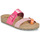 Zapatos Mujer Zuecos (Mules) YOKONO JERBA Naranja / Rosa