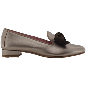 Zapatos Mujer Bailarinas-manoletinas Escoolers MOCASINES DE PUNTA MUJER LAZO  MONA E165 Oro