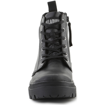 Palladium Pallabase Leather 96905-001-M Black/Black Negro