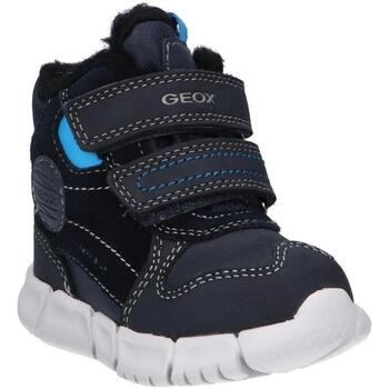 Zapatos Niños Botas Geox B163PB 03222 B FLEXYPER BOY B ABX Azul