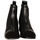Zapatos Mujer Botas Ezzio botin licra combinado Negro
