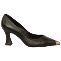 Zapatos Mujer Botas Ezzio salon con puntera metalica Negro