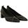 Zapatos Mujer Botas Ezzio salon con corte pespuntes Negro