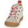 Zapatos Niños Zapatillas altas Shoo Pom KIKKO BASE Blanco / Rojo