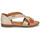 Zapatos Mujer Sandalias Pikolinos ALGAR W0X Beige / Oro / Cognac
