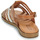 Zapatos Mujer Sandalias Pikolinos FORMENTERA W8Q Cognac / Beige / Oro