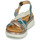 Zapatos Mujer Sandalias Pikolinos PALMA W4N Azul / Blanco / Oro