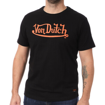 textil Hombre Camisetas manga corta Von Dutch  Negro
