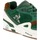 Zapatos Hombre Zapatillas bajas Le Coq Sportif DYNACTIF R850 FELT Verde