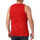 textil Hombre Camisetas sin mangas Lee Cooper  Rojo