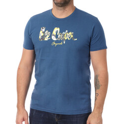 textil Hombre Camisetas manga corta Lee Cooper  Azul