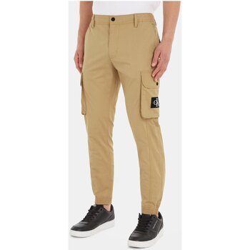 textil Hombre Pantalones Calvin Klein Jeans J30J324039 - Hombres Beige
