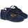 Zapatos Niña Bailarinas-manoletinas L&R Shoes MD180 Azul