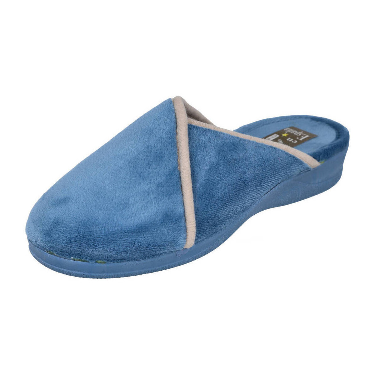 Zapatos Mujer Pantuflas L&R Shoes MD450 Azul