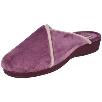 Zapatos Mujer Pantuflas L&R Shoes MD450 Burdeo