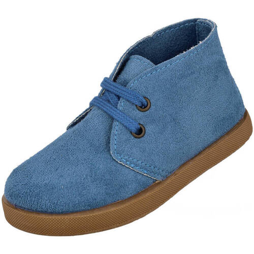 Zapatos Niños Botas de caña baja L&R Shoes ALL1100 Azul