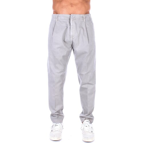 textil Hombre Pantalones con 5 bolsillos Dondup UP630 GSE043 PTD Gris