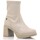 Zapatos Mujer Botines MTNG Botines Mujer ELIANA 59557 Beige