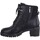 Zapatos Mujer Botines Tamaris BOTIN IMPERMEABLE  86215 PIEL NEGRA Marrón