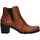 Zapatos Mujer Botines Enval 4751733 Marrón