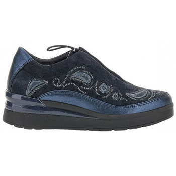 Zapatos Mujer Botas Stonefly deportivo cream 21 laminated blueberry blue Azul