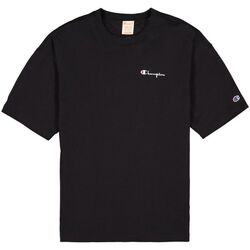 textil Hombre Tops y Camisetas Champion Reverse Weave Small Script Logo T-Shirt - Black Negro