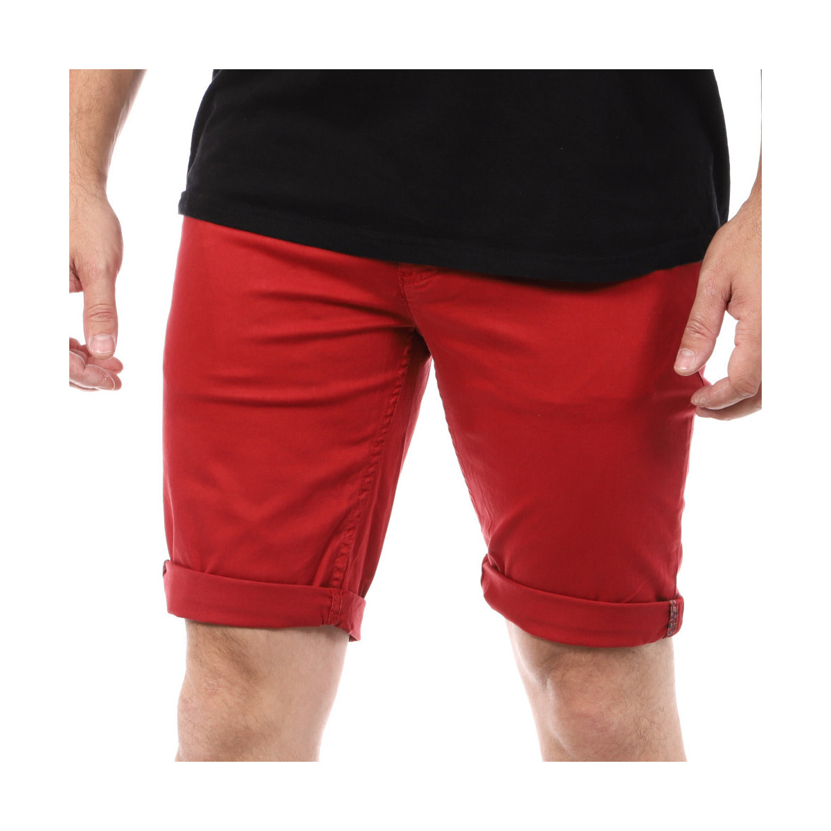 textil Hombre Shorts / Bermudas C17  Rojo