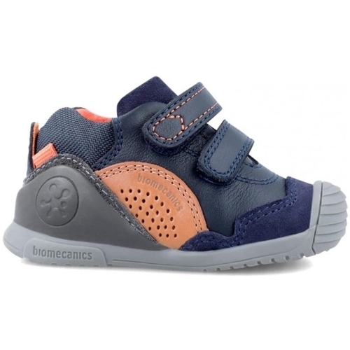 Zapatos Niños Deportivas Moda Biomecanics Baby Sneakers 231125-A - Azul Marinho Naranja